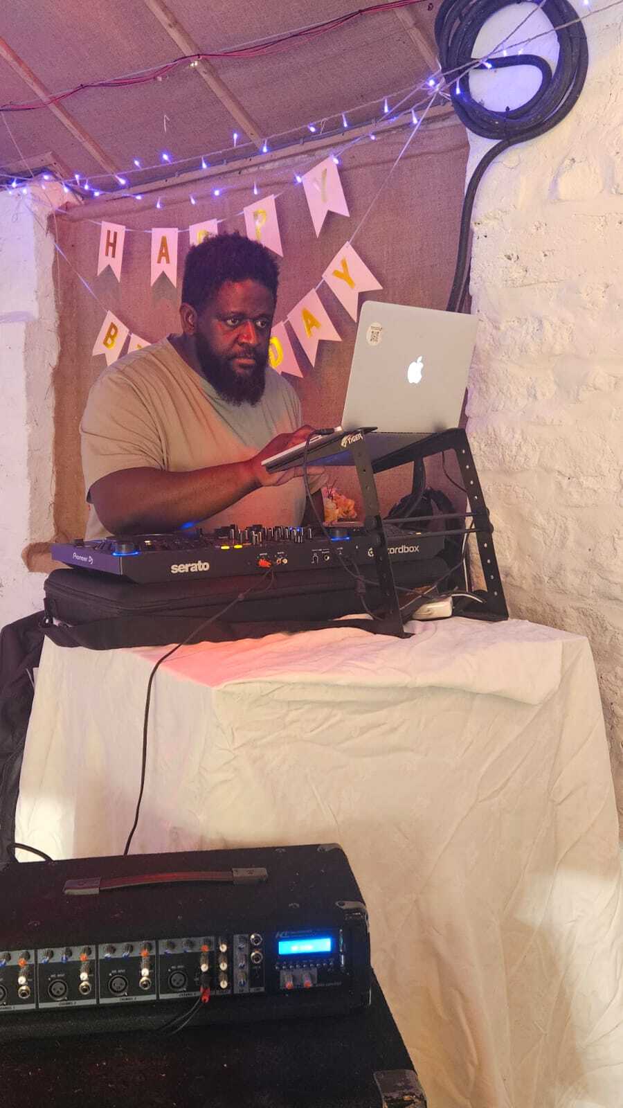 DJ S.M.A at the booth